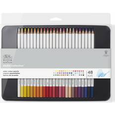 Winsor & Newton Crayons aquarelle Winsor & Newton Studio Collection Akvarellpennor 48-set