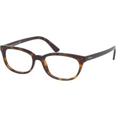 Prada Oval Glasses Prada PR13VVF 2AU1O1 Havana