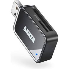 Anker 2 in 1 usb 3.0 sd card reader for sdxc sdhc sd mmc rs-mmc micro sdxc