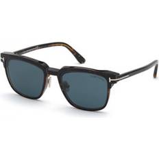 Tom Ford FT5683-B Blue-Light Block with Clip-On 052 Tortoiseshell Size Frame Only Blue Light Block Available Dark Havana