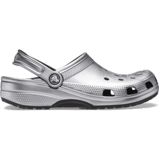 Crocs Classic Metallic Clog - Silver Metallic