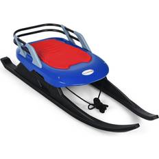 Metal Winter Sports Costway Kids' Frost-Resistant Folding Metal Snow Sled