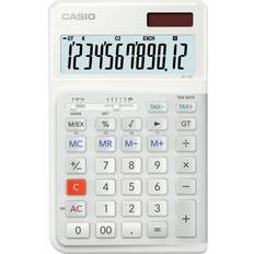 Calculators Casio JE-12E Compact Ergonomic Calculator White