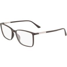 Calvin Klein Brillen Calvin Klein CK22508 Herren-Brille inkl. Gläser Vollrand Eckig Kunststoff-Gestell 55mm/16mm/145mm, schwarz