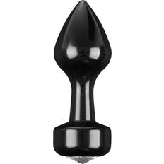 Master Series Sex Toys Master Series Spade Petite Aluminium Butt Plug Black