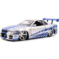 Scale Models & Model Kits Jada Fast & Furious Brian's Nissan GT R R34 1:24