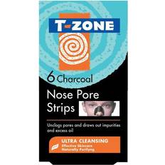 Black Facial Masks T-Zone skin care charcoal nose pore strips, 6 strips b19 a.ei