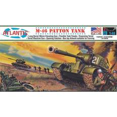 Atlantis M-46 Patton Tank 1:48 Scale Model Kit