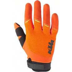 Shein 2024 Orange Off-road Motorcycle Outdoor Riding Full Finger Wear-resistant Gloves