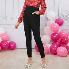 Graviditet & Amning Shein Maternity Adjustable Waist Trousers