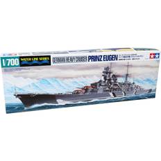 Tamiya German Heavy Cruiser"Prinz Eugen" Modelskib Byggesæt Skibe Modelbyggesæt