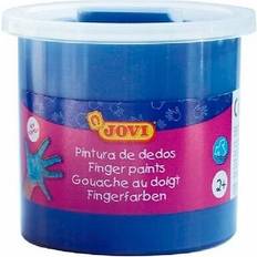 Pinturas de dedos Jovi Estuche 5 Botes 125ml Azul