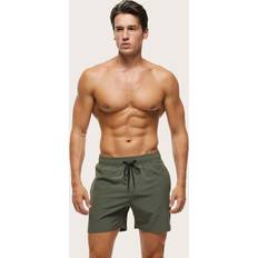 Shein S Swimwear Shein Manfinity Men Zip Pocket Swim Trunks