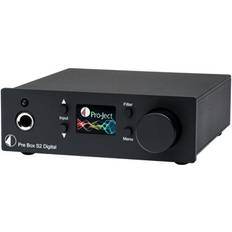 J Förstärkare & Receivers Pro-Ject PRE BOX S2 Digital Black 2023 Edition