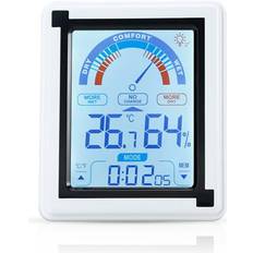 Thermometers & Weather Stations Intirilife Electronic Thermometer White LCD Touch