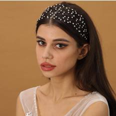Shein Women's Rhinestone Simple Princess Hairband