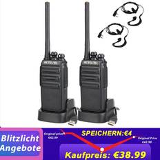 Retevis RT24 Walkie Talkie PMR446 License-free Professional Two Way Radio 