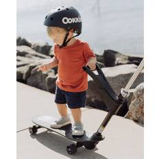Skateboards Ookkie Ookkie Skateboard für Kinder, Schwarz