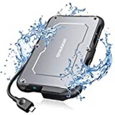 Usb harddisk kabinet Graugear Spritzs SSD HDD Harddisk Kabinet USB 3.2