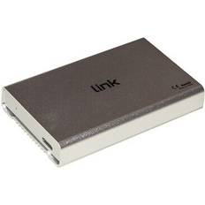 2.5 pollici Scatole Esterne Link Box Esterno per HDD LKLOD254 2.5 ' Interfaccia USB 3.0 Colore Argento