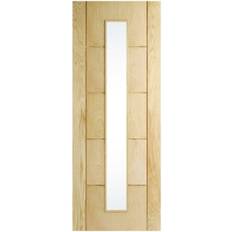 Wickes Travis Perkins Rockingham Oak 5 Groove Interior Door (x198.1cm)