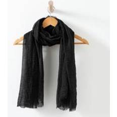 Shein Halsdukar & Sjalar Shein Solid Raw Trim Scarf