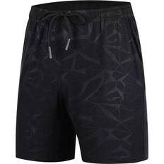 Shorts Shein Manfinity Manfinity Fitness Men Geo Print Sports Stretchy Shorts Men Joggers Love My Boyfriend Pride Short Men Short Gym Shorts