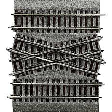 Roco Schaalmodellen en modelsets Roco H0 RocoLine (met ballastbed) 42598 Dubbelspoorverbinding 115 mm 1 stuk(s)