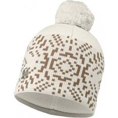 Träningsplagg - Vita Halsdukar & Sjalar Buff Knitted & Polar Beanie - White