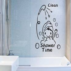 Shein Slogan Figure Graphic Wall Sticker 1pc