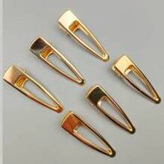 Shein 6pcs Women Solid Alligator Hair Clip For Daily Life