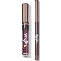 Shein Willy wonka Cocoa Kiss Lip Duo-Hot Fudge