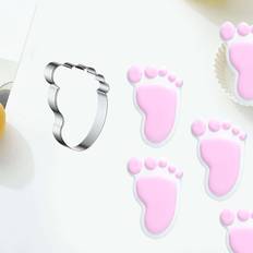 1pc Footprint Shaped Cookie