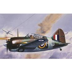 Scale Models & Model Kits Airfix Vintage Classic Brewster Buffalo 1:72