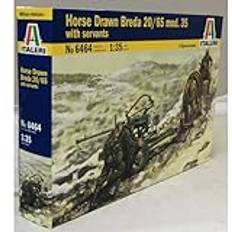 1:35 Scale Models & Model Kits Italeri Horse Drawn Breda 20