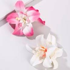 Shein 2pcs Women Artificial Flower Hair Clip