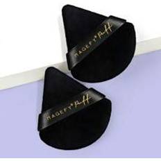 Black Sponges Shein 2pcs Makeup Puff Set