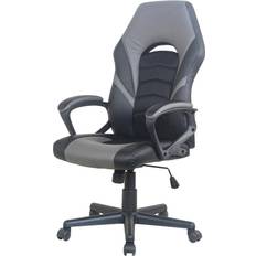 Verstelbare Rugleuning Gamestoelen uitverkoop byLIVING MID.YOU GAMINGSTUHL Grau, Schwarz