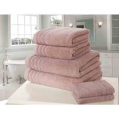 B&Q Soft Zero Twist Bath Towel Pink