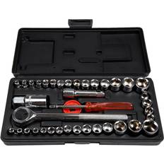 Head Socket Wrenches Stalwart Ratcheting Organizer Kit Insulated Handles Head Socket Wrench