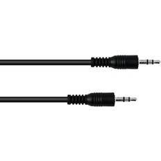 Omnitronic Klinkenkabel 3,5 Stereo 1,5m 1.5m