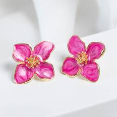 Cheap Earrings Shein Flower Design Stud Earrings