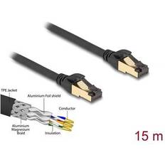 DeLock RJ45 Cable Cat.6A S/FTP