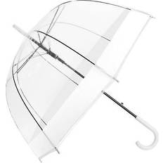 ASAB 22" clear rain transparent walking umbrella dome brolly for kids/ladies