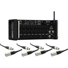 Behringer XR18 18-Channel 12-Bus Digital Mixer for Tablets W/4x Proco Cables