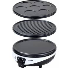 Andere Küchengeräte Syntrox 3 pfannkuchen eierkuchen elektrogrill