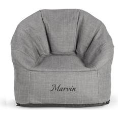 Sillas Silla Infantil Con Nombre Gris