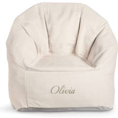 Beige Chaises Fauteuil Enfant Avec Prénom Brodé