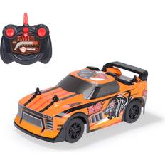 Dickie Toys Ferngesteuerte Spielzeuge Dickie Toys RC Auto Track Beast orange-schwarz ferngesteuertes Auto für Kinder ab 6 Jahre mit Fernbedienung 2-Kanal FS, 2,4GHz und Batterien, 15 cm, bis 6 km/h