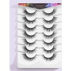 Cosmetics Shein MAGEFY MAGEFY Pairs Of Natural Full False EyelashesThick Curling Fluffy Eyelashes For Party Use Manga Eyelashes Travel Essentials